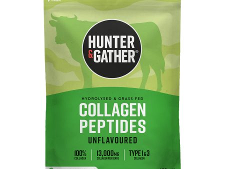 Hunter and Gather 100% Bovine Collagen Protein Powder Unflavoured 400g Supply