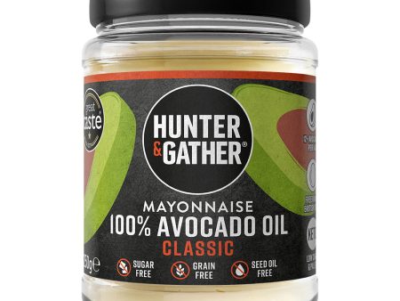 Hunter and Gather Avocado Oil Mayonnaise Classic 250g For Sale