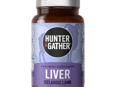 Hunter and Gather Liver Capsules - Wild Roaming Grass Fed Lamb - 90 Capsules Fashion