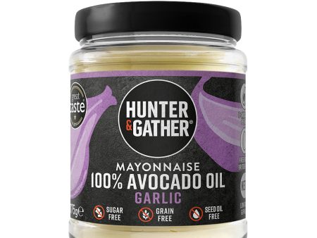 Hunter and Gather Garlic Avocado Oil Mayonnaise 250g Online Sale