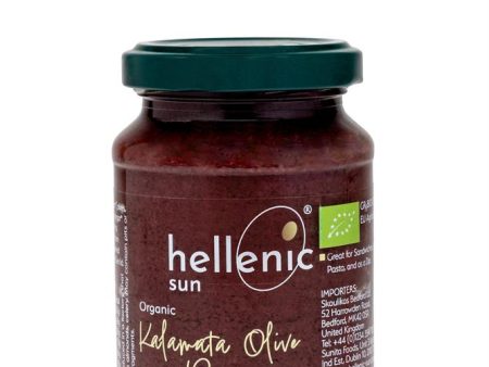 Hellenic Sun Organic Kalamata Pate 200g Hot on Sale