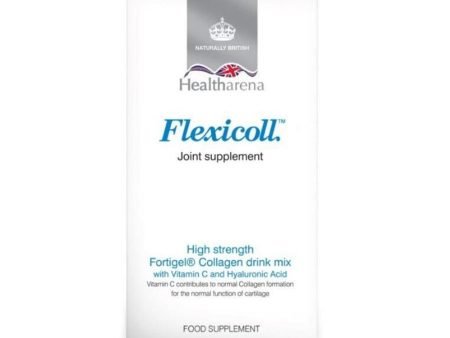 Healtharena Flexicoll powdered Collagen Drink Mix with Hyaluronic Acid 154g Hot on Sale