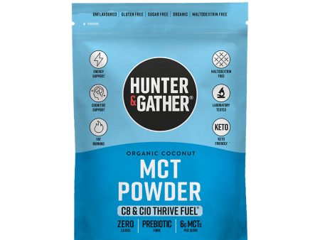 Hunter and Gather Organic Powdered C8 C10 MCT 250g Hot on Sale