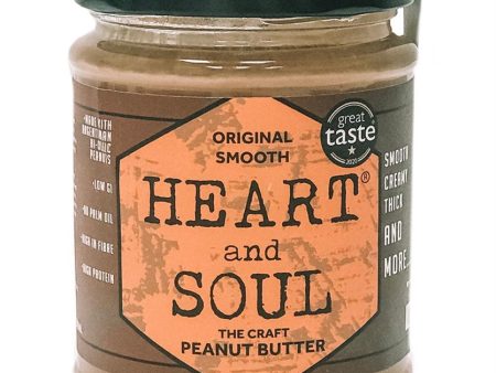 Heart and Soul Original Smooth Peanut Butter Jar  280g Online Sale