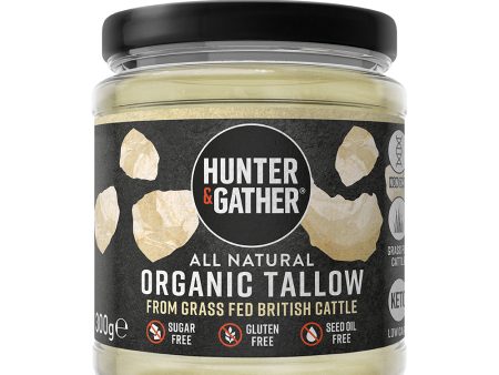 Hunter and Gather Hunter & Gather Organic Grass Fed British Beef Tallow 300g Discount