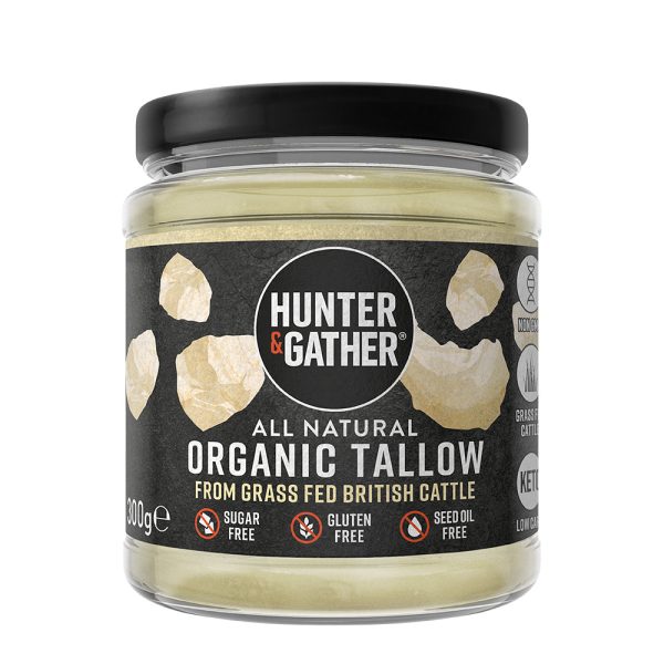 Hunter and Gather Hunter & Gather Organic Grass Fed British Beef Tallow 300g Discount