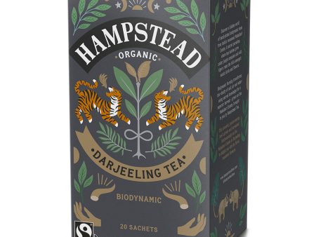 Hampstead Tea Organic Demeter Darjeeling Tea 20 Bag Hot on Sale