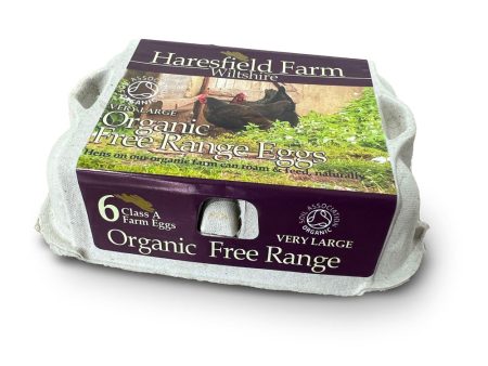 Haresfield Farm Very Large Organic Free Range Eggs x 6 For Cheap