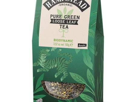 Hampstead Tea Organic Demeter Green Leaf Tea Loose 100g Discount