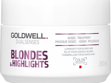 Dualsenses Blondes&Highlights 60sec Treatment 60-sekundowa kuracja dla włosów blond i z pasemkami 200ml Sale