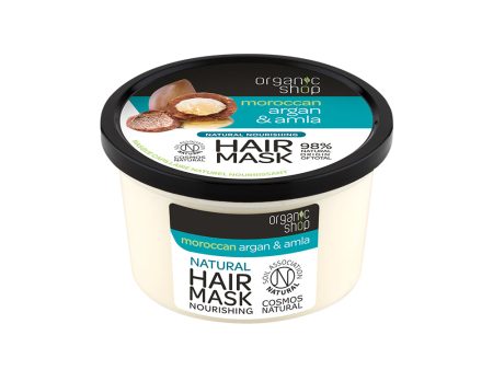 Natural Nourishing Hair Mask naturalna odżywcza maska do włosów Argan & Amla 250ml on Sale