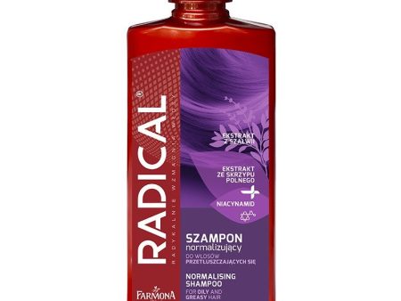 Radical szampon normalizujący do włosów przetłuszczających się 400ml For Cheap