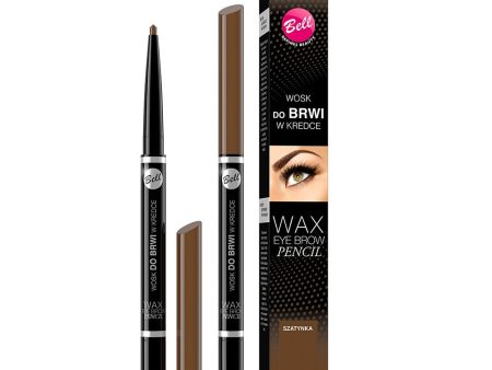 Wax Eyebrow Pencil wosk do brwi w kredce 02 Szatynka 12ml For Discount