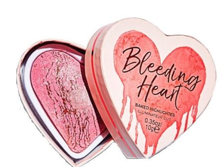 Bleeding Heart Baked Highlighter wypiekany rozświetlacz do twarzy 10g Hot on Sale