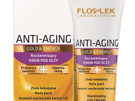 Anti-Aging Gold & Energy rozświetlający krem pod oczy 30ml Supply