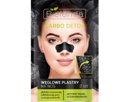 Carbo Detox węglowe plastry na nos 2szt Discount