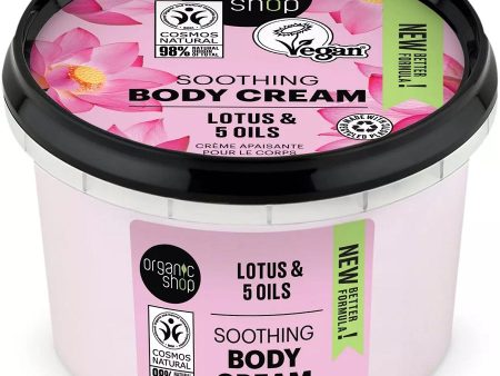 Soothing Body Cream kojący krem do ciała Lotus & 5 Oils 250ml Online Sale