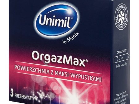 OrgazMax lateksowe prezerwatywy 3szt on Sale