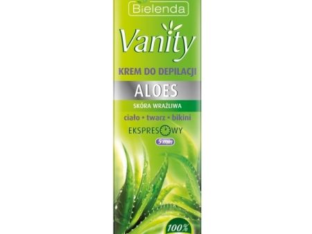 Vanity Aloes krem do depilacji dla skóry wrażliwej 100ml Online now