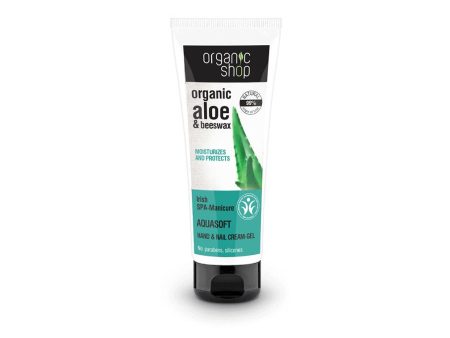 Irish SPA-Manicure Aquasoft Hand & Nail Cream-Gel nawilżający krem do rąk i paznokci Aloe & Beeswax 75ml Cheap