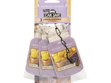 Car Jar Bonus Pack zestaw zapachów samochodowych Lemon Lavender 3sztuki Online