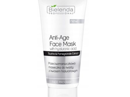 Anti-Age Face Mask przeciwzmarszczkowa maseczka do twarzy z kwasem hialuronowym 175ml For Sale