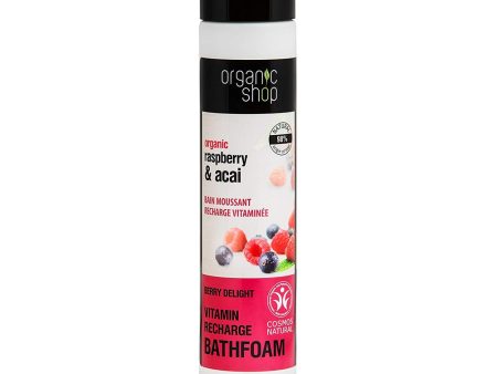 Organic Raspberry & Acai Bath Foam piana do kąpieli 500ml Online Hot Sale