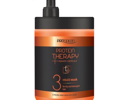 Prosalon Protein Therapy Mask odbudowująca maska do włosów 1000g Sale