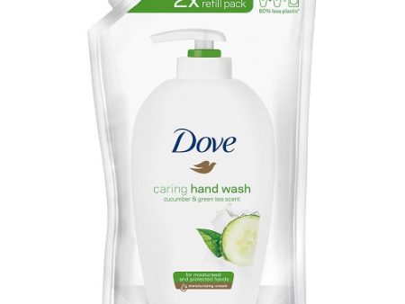 Caring Hand Wash Cucumber & Green Tea Scent pielęgnujące mydło w płynie zapas 500ml For Discount