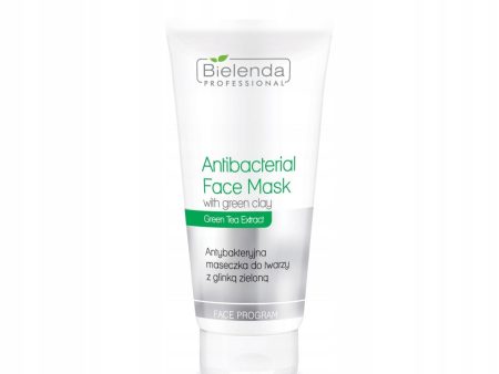 Antibacterial Face Mask antybakteryjna maseczka do twarzy z glinką zieloną 150g Supply