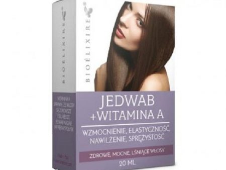 Silk+Vitamin A nawilżający jedwab do włosów z witaminą A 20ml For Cheap