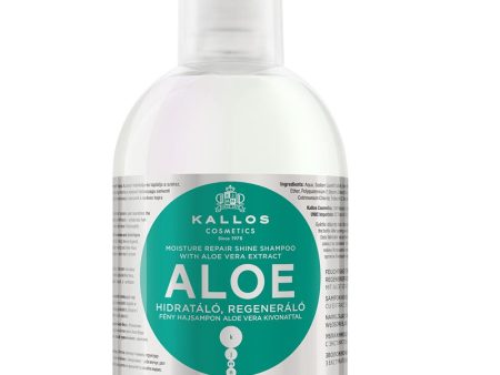 KJMN Aloe Moisture Repair Shine Shampoo regenerująco-nawilżający szampon do włosów 1000ml For Discount