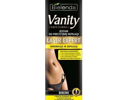 Vanity Professional Laser Expert zestaw do precyzyjnej depilacji bikini 100ml For Discount