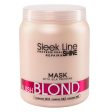 Sleek Line Blush Blond Mask maska do włosów blond z jedwabiem 1000ml Online now