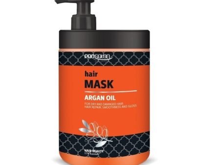 Prosalon Argan Oil Mask maska do włosów z olejkiem arganowym 1000g Online Hot Sale