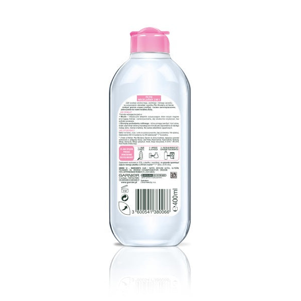 Skin Naturals płyn micelarny 3w1 skóra wrażliwa 400ml Hot on Sale