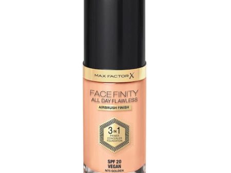 Facefinity All Day Flawless 3 w 1 kryjący podkład w płynie N75 Golden 30ml Cheap