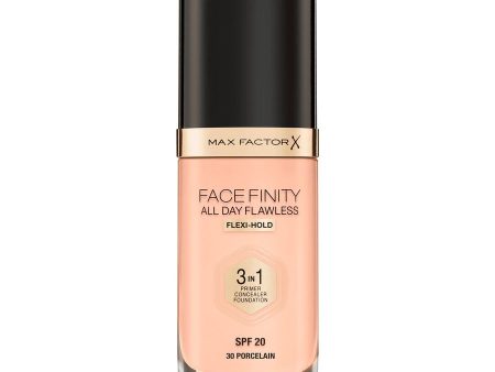 Facefinity All Day Flawless 3 w 1 kryjący podkład w płynie 30 Porcelain 30ml Sale