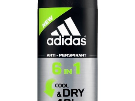 6in1 Cool & Dry dezodorant spray 150ml Supply