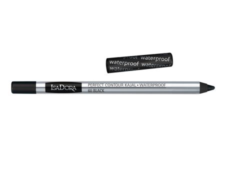 Perfect Contour Kajal Waterproof wodoodporna kredka do powiek 60 Black 1.3g Hot on Sale