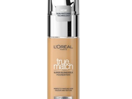 True Match Foundation podkład do twarzy W5 Warm Undertone Golden Sand 30ml on Sale