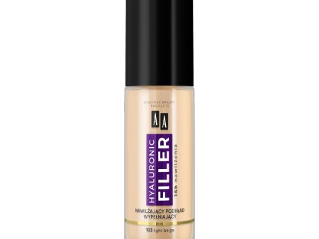 Make Up Filler podkład wypełniający zmarszczki 103 Light Beige 30ml Online now