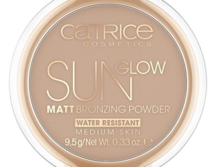 Sun Glow Matt Bronzing Powder puder brązujący 030 Medium Bronze 9.5g Discount