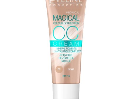 Magical Colour Correction CC Cream multifunkcyjny podkład 53 Beige SPF15 30ml For Sale