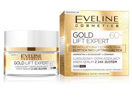 Gold Lift Expert 60+ luksusowy odmładzający krem-serum z 24k złotem dzień noc 50ml Supply