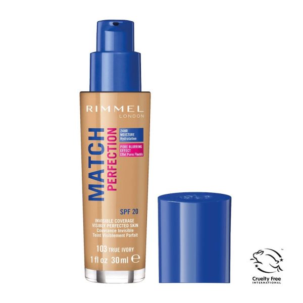 Match Perfection Foundation podkład dopasowujący się do cery 103 True Ivory SPF20 30ml Discount