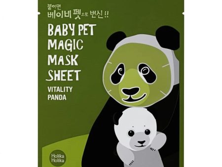 Baby Pet Magic Mask Sheet Vitality Panda witalizująca maska w płachcie on Sale