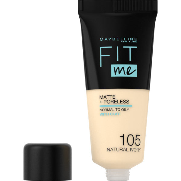 Fit Me Matte & Poreless Foundation matujący podkład do twarzy 105 Natural Ivory 30ml Discount