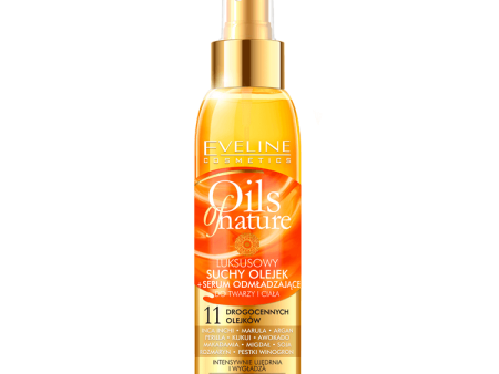 Oils Of Nature luksusowy suchy olejek z serum odmładzającym do twarzy i ciała 125ml Fashion