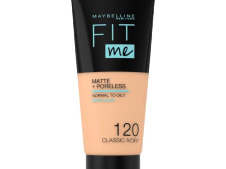 Fit Me Matte & Poreless Foundation matujący podkład do twarzy 120 Classic Ivory 30ml Online